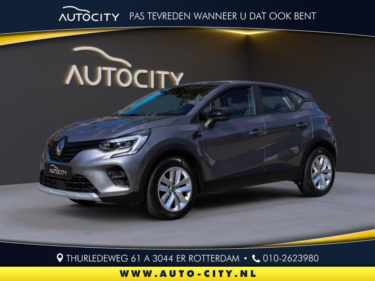 Renault Captur - 1.3 TCe Zen EDC Navi l Camera l Cruise l Keyless - AutoWereld.nl