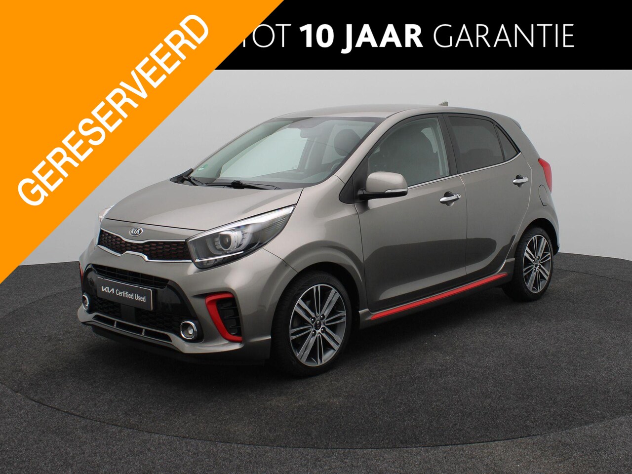 Kia Picanto - 1.2 CVVT GT-Line | Navigatie | Climate Control | Lm velgen | Parkeersensoren | Camera | | - AutoWereld.nl
