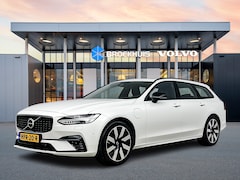 Volvo V90 - T8 Recharge AWD Ultra Dark | 19" | 360 Camera | Trekhaak | Panoramadak | Head-up | Harman