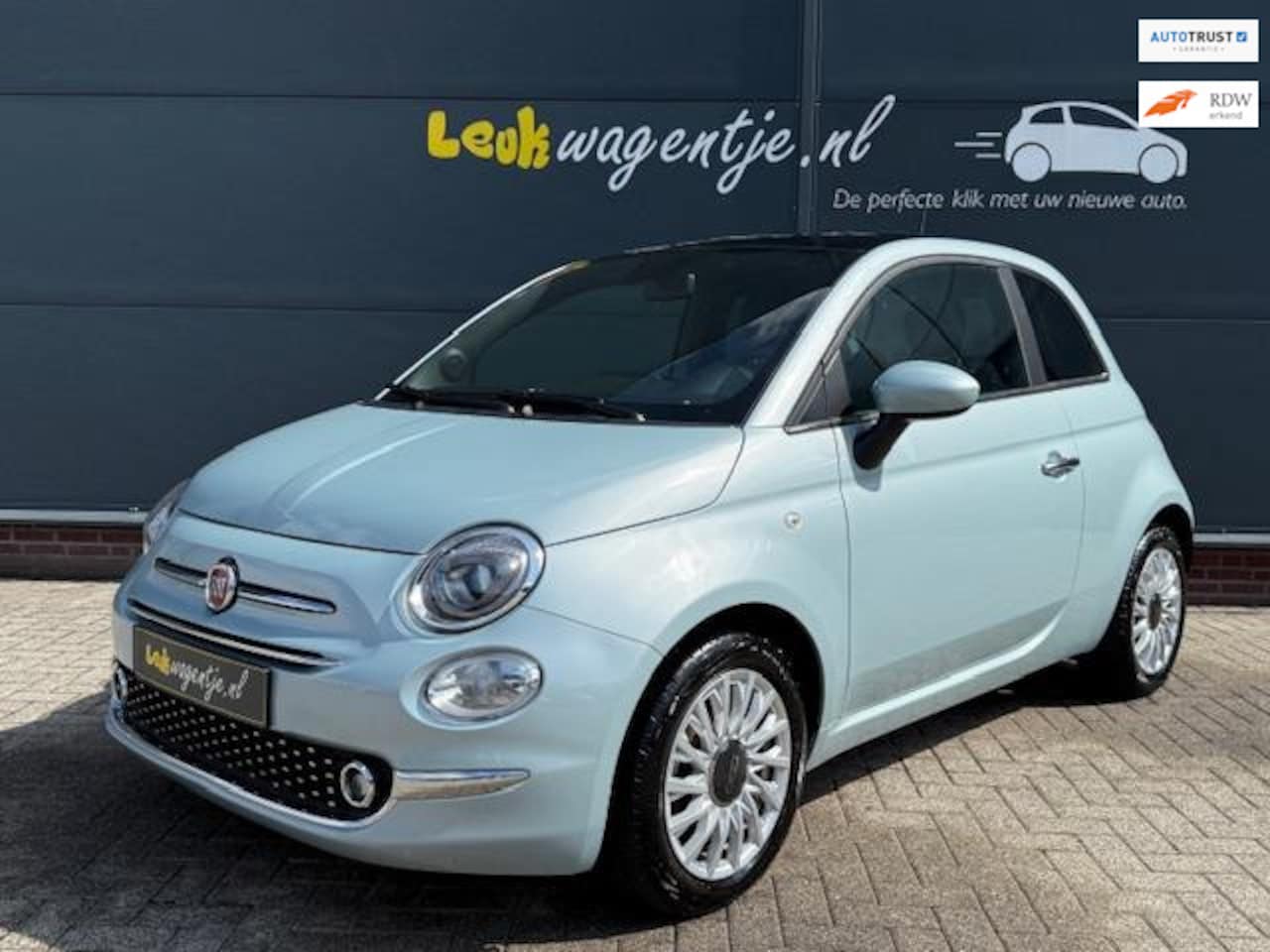 Fiat 500 - 1.0 Hybrid *carplay *navi*climate *cruise *panorama - AutoWereld.nl