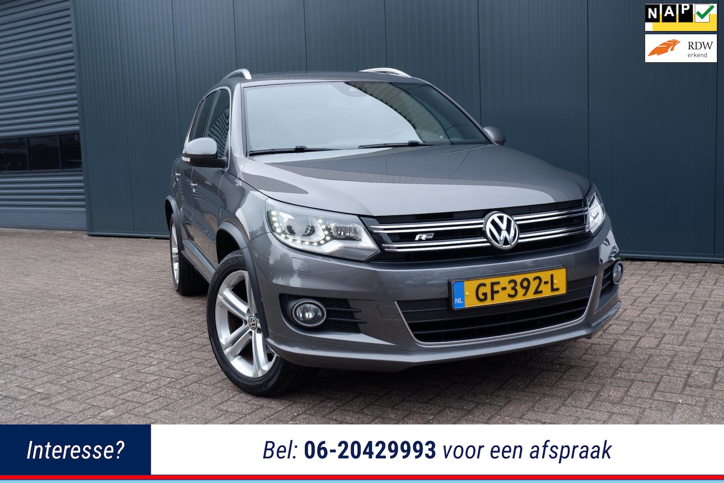 Volkswagen Tiguan - 1.4 TSI R-Line Edition Automaat. 1800 kg trekgewicht. - AutoWereld.nl