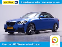 BMW 2-serie Cabrio - 220d M-Sport Automaat [ Leer Xenon Harman & Kardon Sportstoelen ]