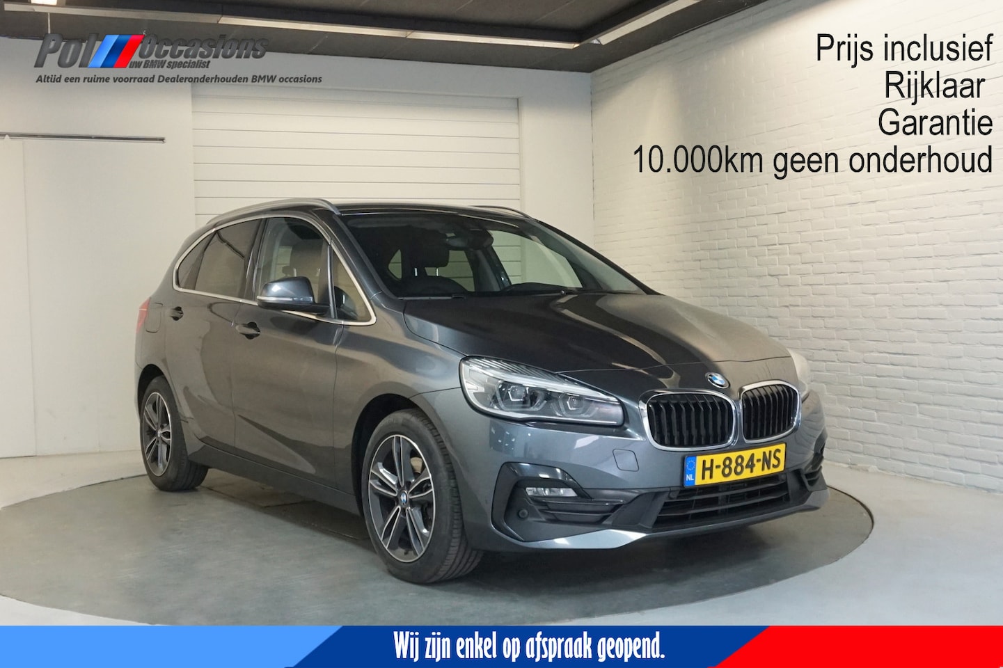 BMW 2-serie Active Tourer - 218i Automaat | Sportinter | Headup | DAB+ | NL Auto - AutoWereld.nl