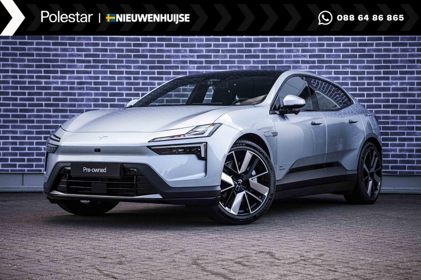 Polestar 4 - Long Range Single motor 100 kWh Pilot | Plus | 21" Sportvelgen - AutoWereld.nl