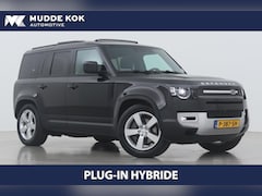 Land Rover Defender 110 - P400e SE | Panoramadak | Trekhaak | Meridian | ACC | 360 Camera | Luchtvering | Stoel+Stuu