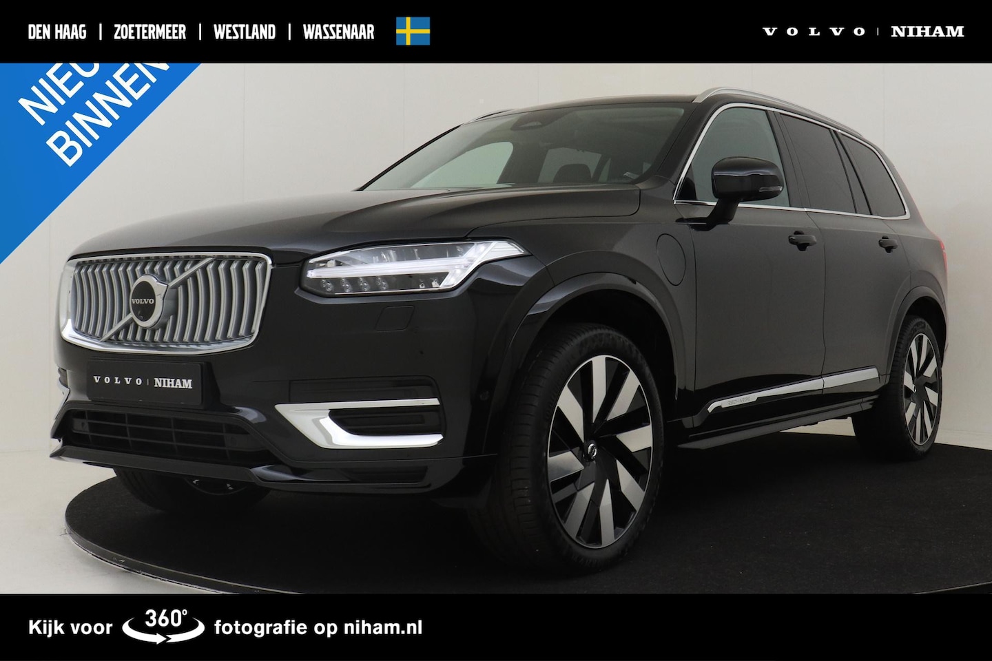 Volvo XC90 - T8 RECHARGE AWD ULTIMATE BRIGHT *FULL OPTIONS!* -PANO.DAK|360°CAM|BOWERS&WILKINS|LUCHTVERI - AutoWereld.nl