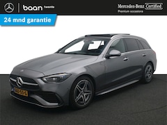 Mercedes-Benz C-klasse Estate - C 180 AMG Line | Premium pakket | Elek. verstelbare voorstoelen met geheugen | Panoramadak