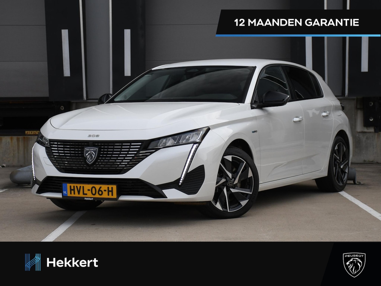Peugeot 308 - Allure Pack Business 1.6 HYbrid 180pk Automaat ADAPT. CRUISE | 360° CAM. | DODE HOEK | 17' - AutoWereld.nl