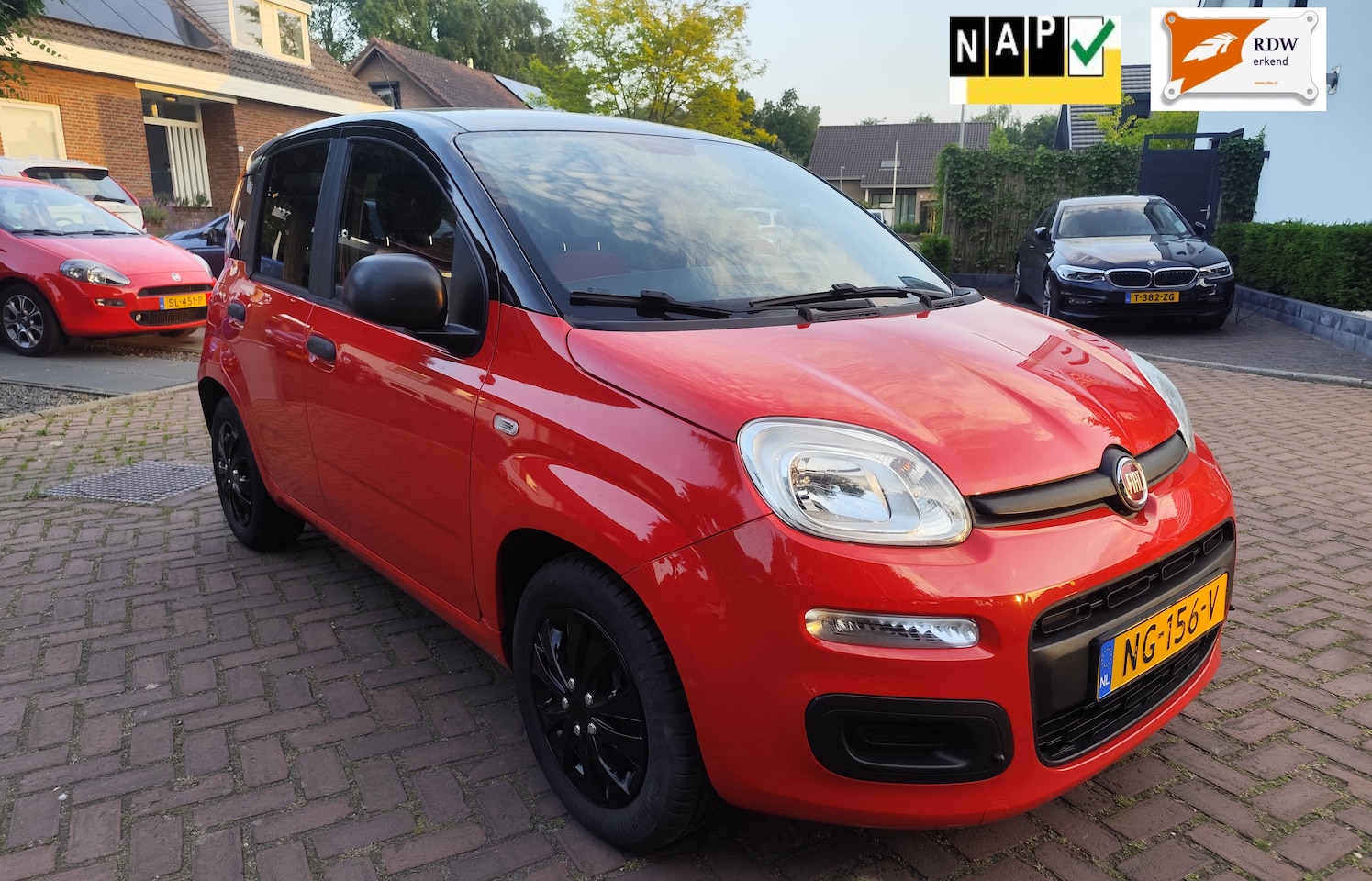 Fiat Panda - 0.9 TwinAir Popstar 12 mnd garantie met EU dekking inclusief - AutoWereld.nl