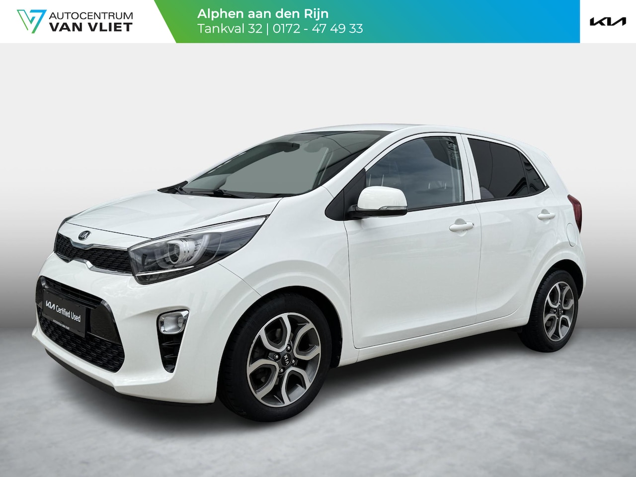 Kia Picanto - 1.0 MPi DynamicPlusLine | Navigatie | Apple Carplay | 15inch Lichtmetaal | Achteruitrijcam - AutoWereld.nl