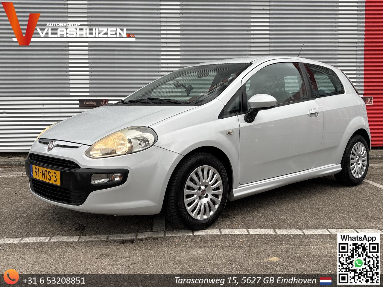 Fiat Punto Evo - 1.3 M-Jet Dynamic | 3-Deurs | Airco | Cruise | - AutoWereld.nl