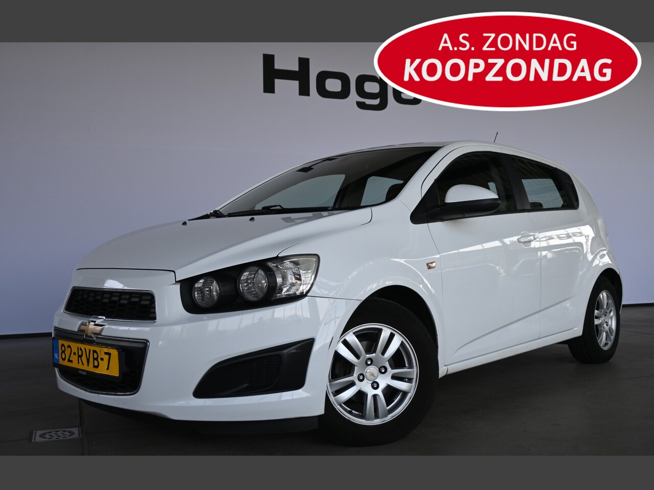 Chevrolet Aveo - 1.2 LT Airco Cruise Control Elektrisch Pakket Lichtmetaal All in Prijs Inruil Mogelijk! - AutoWereld.nl