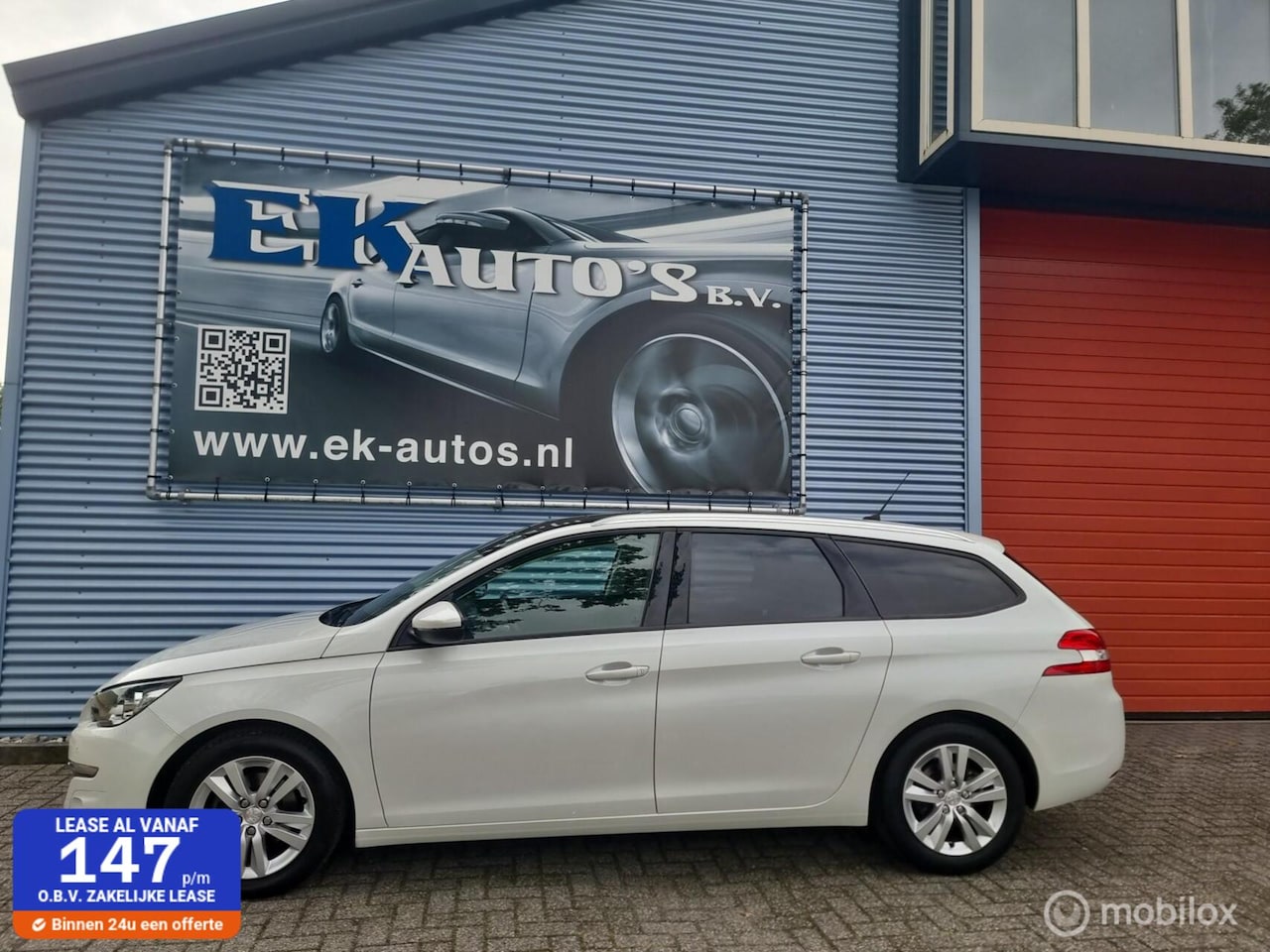 Peugeot 308 SW - 1.2 PureTech Blue Lease Executive Parelmoer - AutoWereld.nl