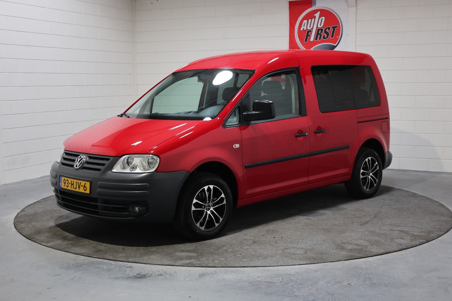 Volkswagen Caddy - 1.4 Comfortline 7 persoons, 2 zijschuifdeuren, Airco, 2024 Distr riem vervangen, Leer, Tre - AutoWereld.nl