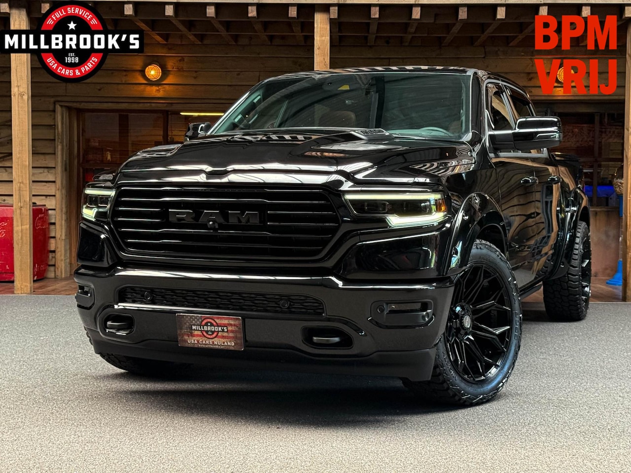 Dodge Ram 1500 - 5.7 V8 Limited Longhorn, Widebody, 4Play velgen, LPG, Luchtvering, adaptive cruisecontrol - AutoWereld.nl