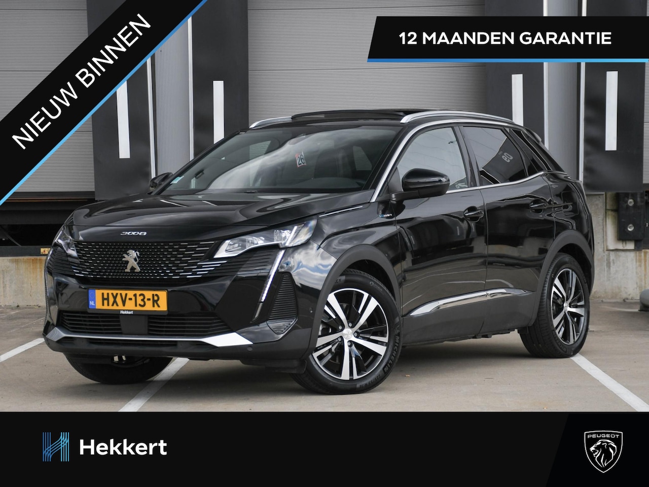 Peugeot 3008 - GT 1.6 HYbrid4 300pk Automaat PANO-DAK | ADAP. CRUISE | CAMERA | LANE ASSIST | DODE HOEK | - AutoWereld.nl