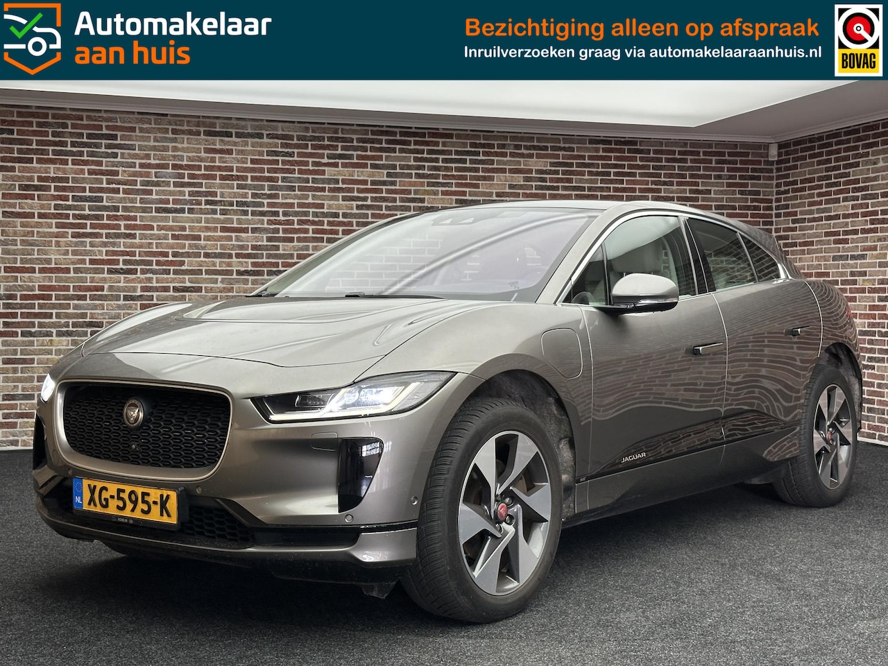 Jaguar I-PACE - EV400 SE 90 kWh | Dak| Meridian| NL auto| NAP - AutoWereld.nl