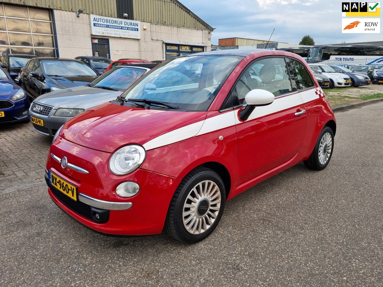 Fiat 500 - 1.2 Lounge 3-Drs Airco! Bj:2010 - AutoWereld.nl