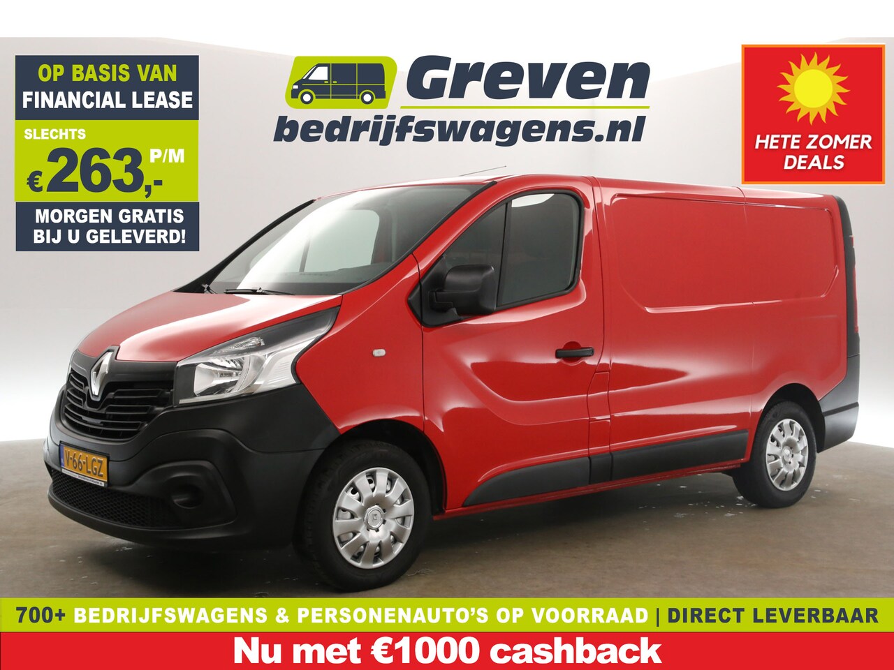 Renault Trafic - 1.6 dCi L1H1 | MARGE! | Camera 3 Persoons Elektrpakket Schuifdeur - AutoWereld.nl