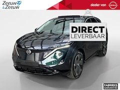 Nissan Ariya - Evolve 66 kWh |Schuif-kanteldak| Stoelverwarming en Koeling voor| Stuurverwarming| Elektri