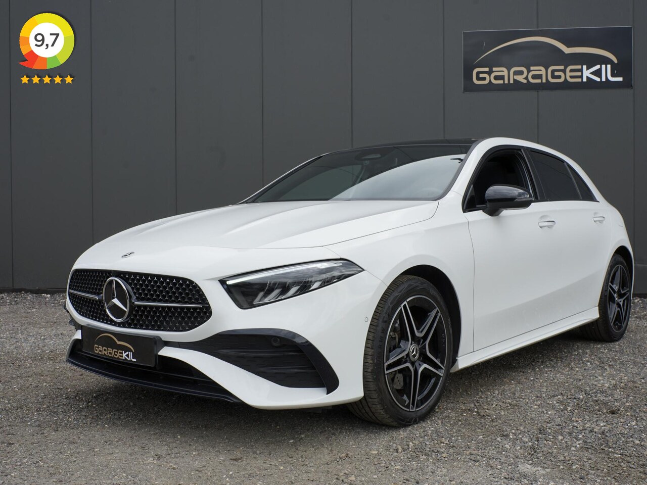 Mercedes-Benz A-klasse - 250 e AMG Line dealer onderh. / Facelift /  Pano dak / Camera / Keyless / AMG Pakket / PDC - AutoWereld.nl