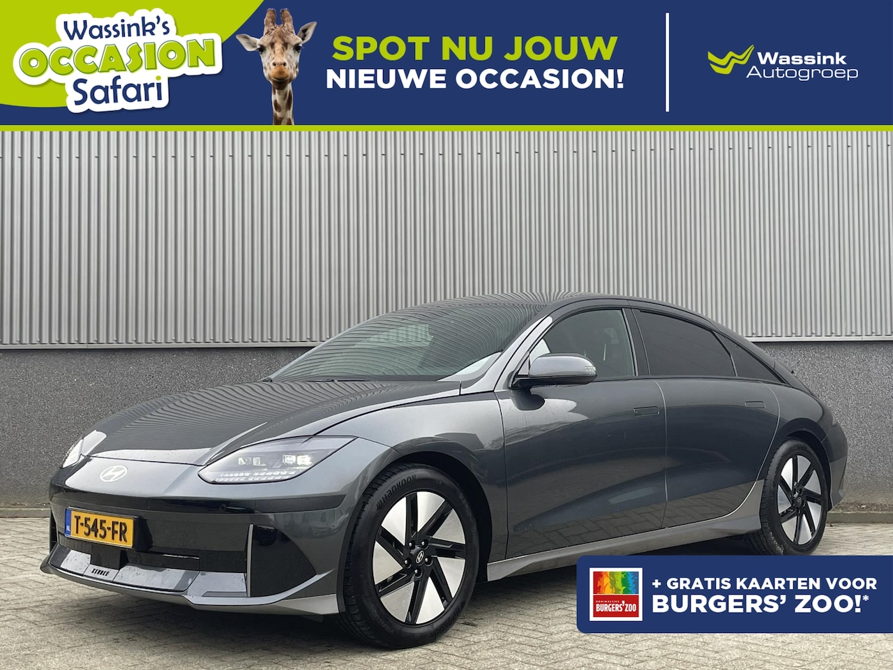Hyundai IONIQ 6 - 77,4 kWh 229pk RWD Connect | 100% ELEKTRISCH! | Navigatie | Stoelverwarming Voor & Achter - AutoWereld.nl