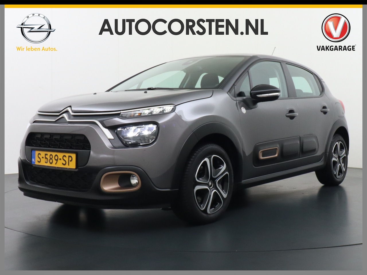 Citroën C3 Origin - 1.2I 83PK Navi Ecc Apple Carplay Android Auto Cruise Control C-Series 16"lm Regensensor Sp - AutoWereld.nl