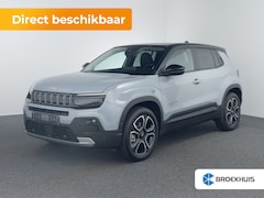 Jeep Avenger - Summit, | Infotainment & Convenience Pack | Pastellak Storm Grey met Volcano Black dak | W