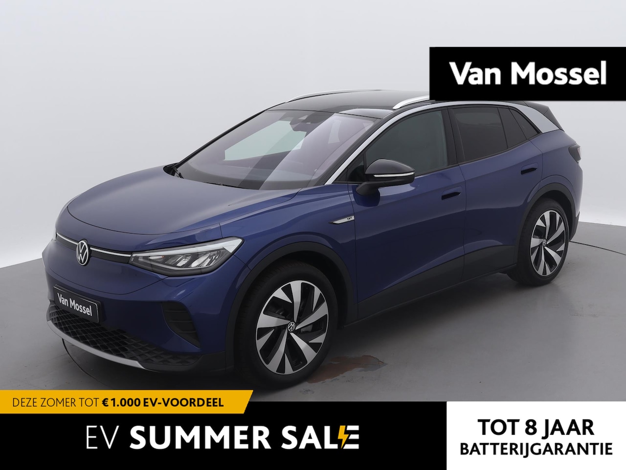 Volkswagen ID.4 - First 77 kWh 8% Bijtelling DEMO | Automaat | Navigatie | DAB | Camera | Parkeer sensoren - AutoWereld.nl