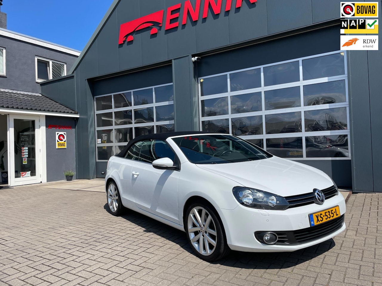 Volkswagen Golf Cabriolet - 1.2 TSI BlueMotion Clima Navi Stoelverw. - AutoWereld.nl