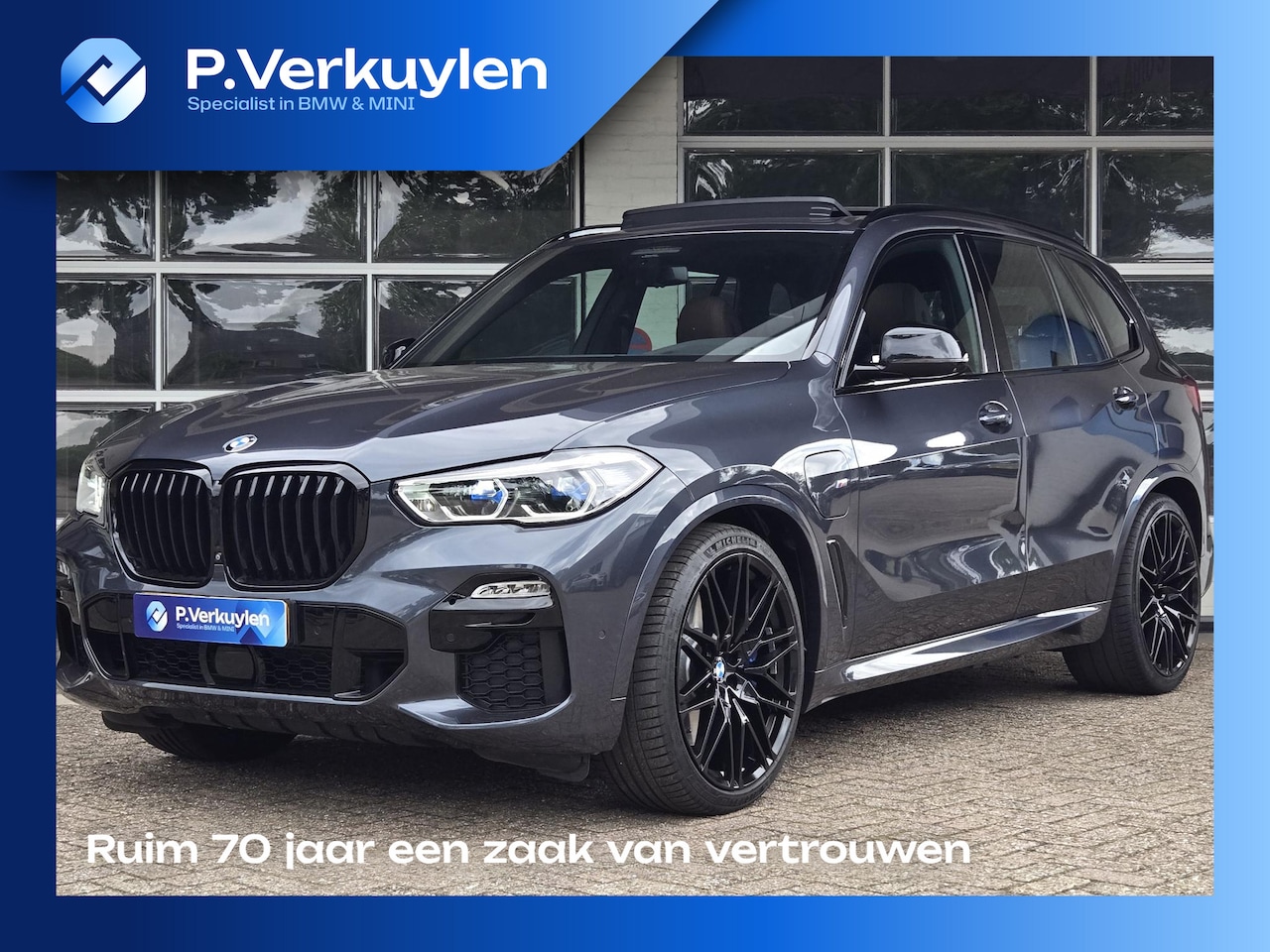 BMW X5 - XDRIVE45E M SPORT | DRIVING PROFF. | PANORAMA | 360 CAMERA | SPORTSTOELEN | LASER | TREKHA - AutoWereld.nl