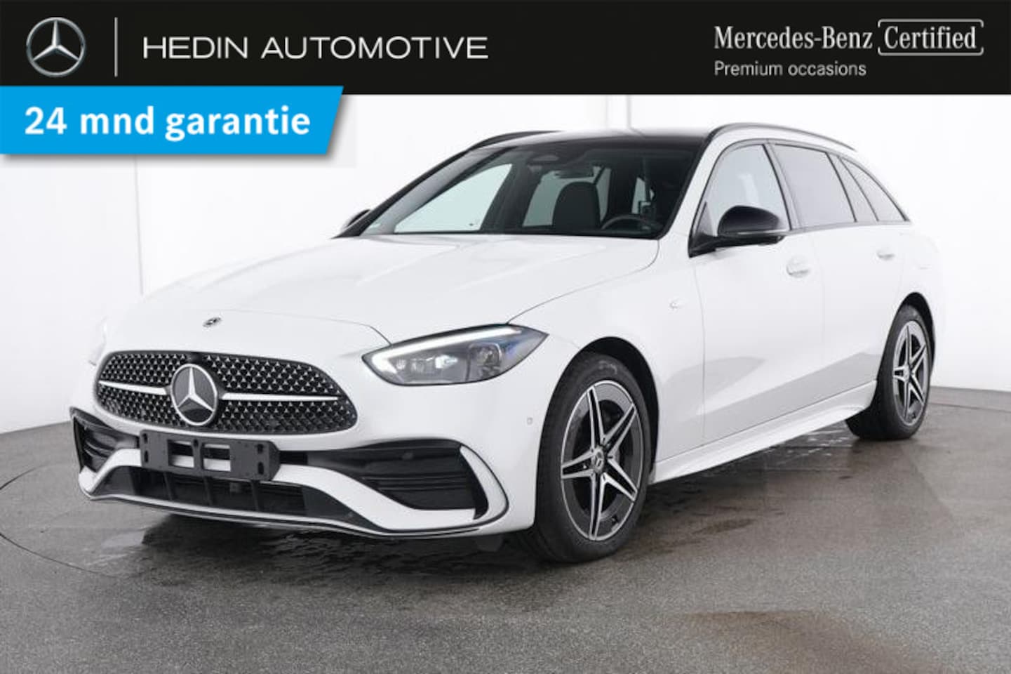 Mercedes-Benz C-klasse Estate - C 300e Automaat AMG Line | MANUFAKTUR | Nightpakket | Winterpakket | Panoramadak | Head-Up - AutoWereld.nl