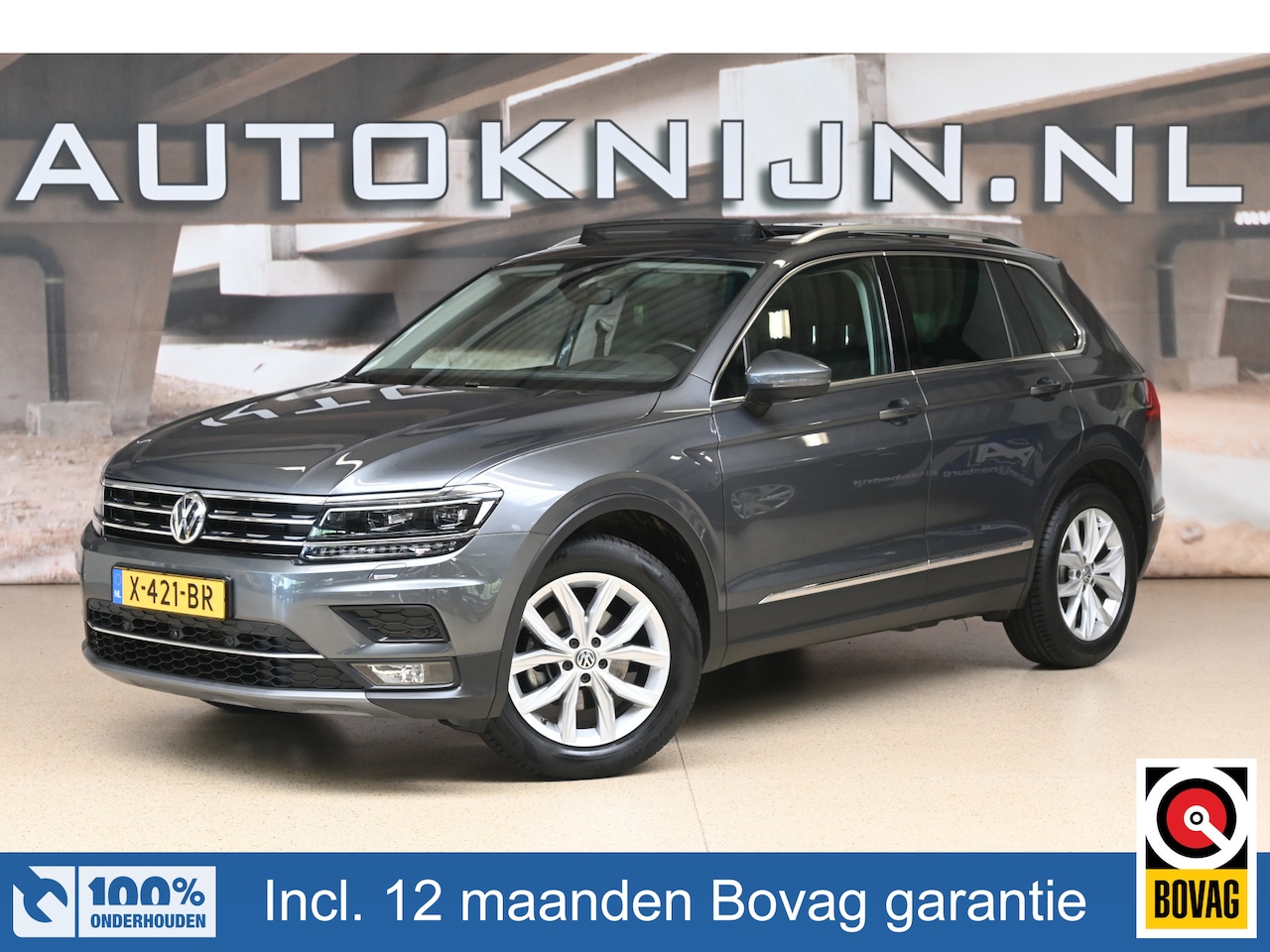 Volkswagen Tiguan - 1.5 TSI 150pk Highline | DCC | 360° Camera | Panoramadak | Keyless | 100% (Dealer) onderho - AutoWereld.nl