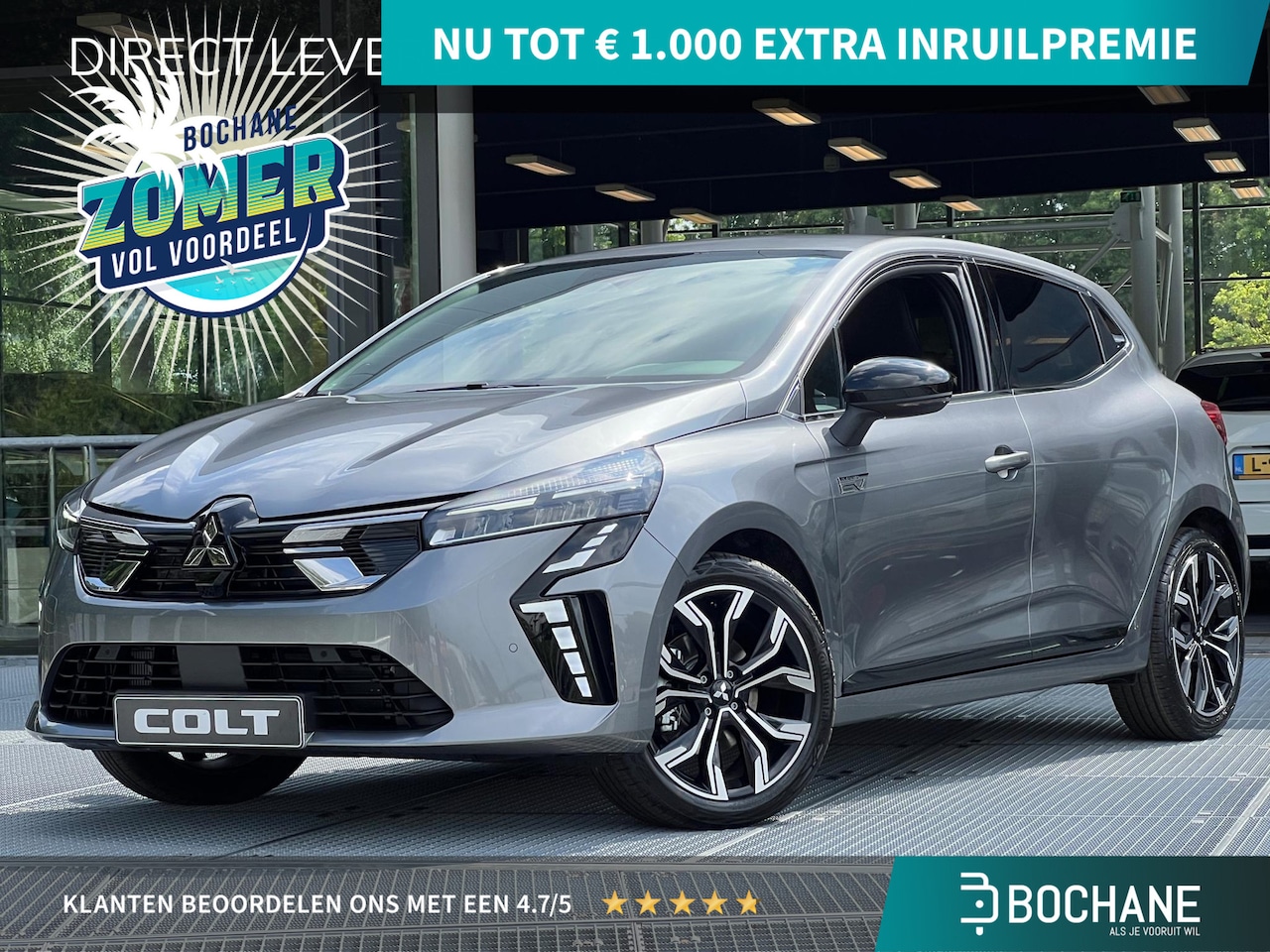 Mitsubishi Colt - 1.6 HEV Intense+ | DIRECT UIT VOORRAAD LEVERBAAR MET EXTRA VOORRAADVOORDEEL | RIJKLAAR! - AutoWereld.nl