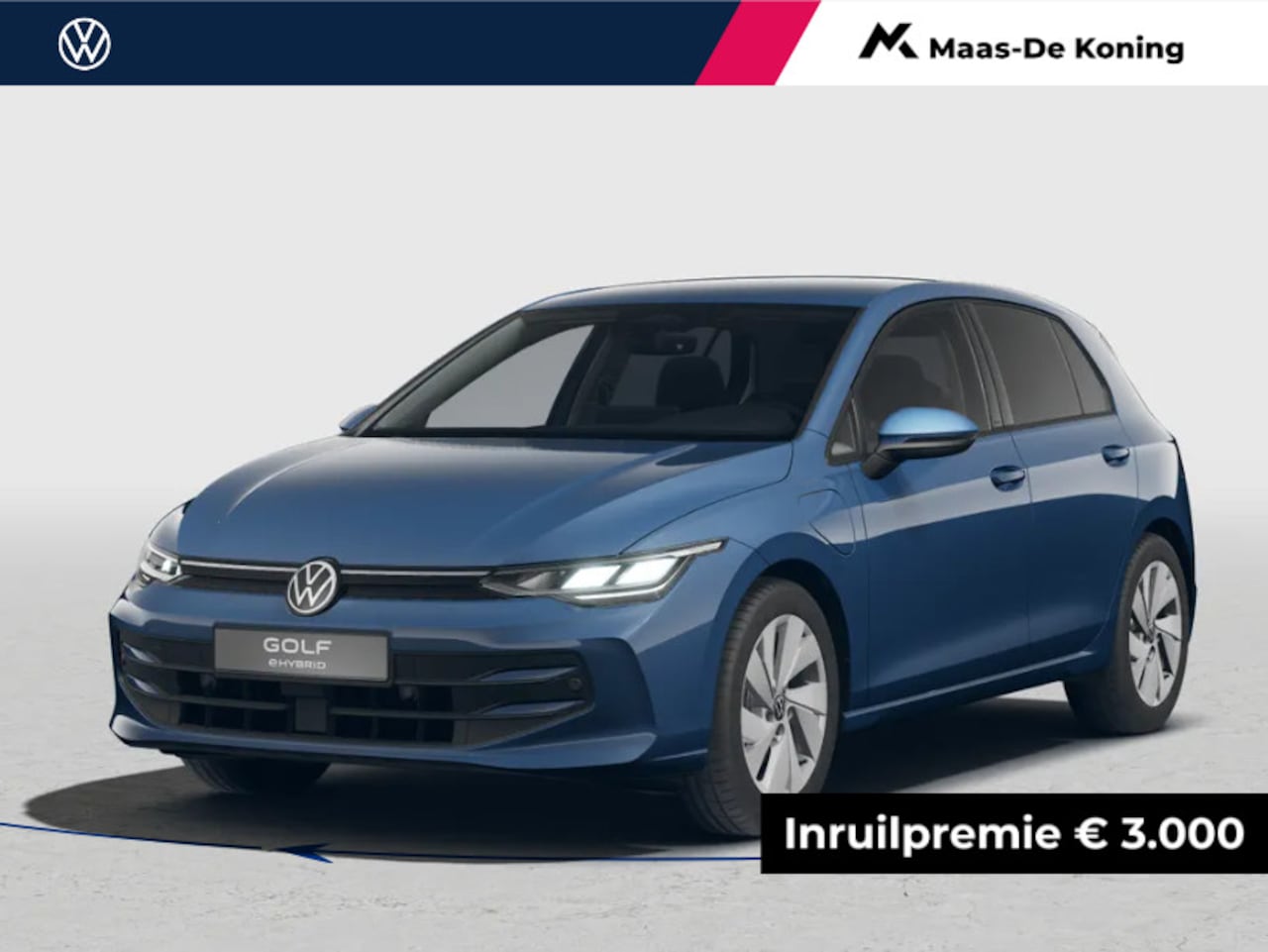 Volkswagen Golf - 1.5 eHybrid Life Edition 204 pk 6 versn. DSG · Achteruitrijcamera · draadloze telefoonlade - AutoWereld.nl
