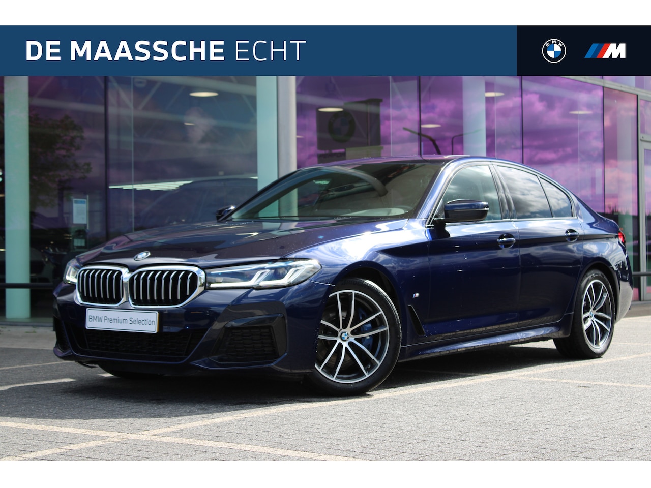 BMW 5-serie - 530i High Executive M Sport Automaat / Schuif-Kanteldak / Trekhaak / Laserlight / M Sporto - AutoWereld.nl