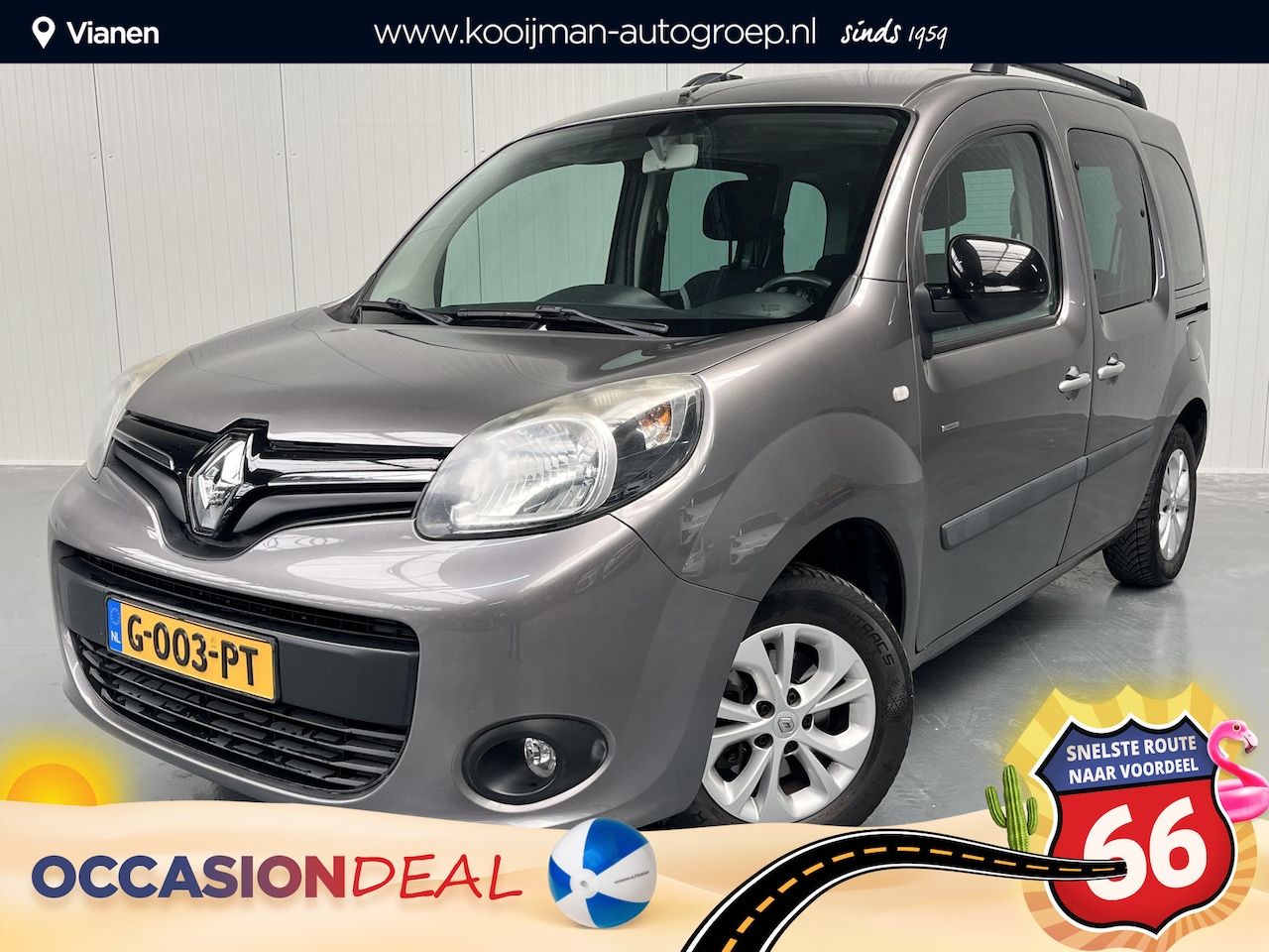 Renault Kangoo Family - 1.2 TCe Limited Start&Stop , Met Trekhaak en Schuifdeuren, Ideale Gezinswagen! - AutoWereld.nl