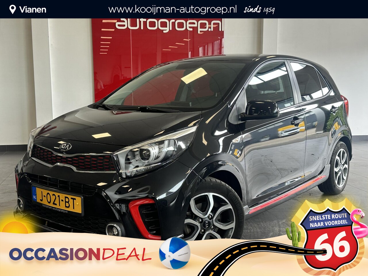 Kia Picanto - 1.0 MPi GT-Line Edition 1.0 MPi GT-Line Edition - AutoWereld.nl