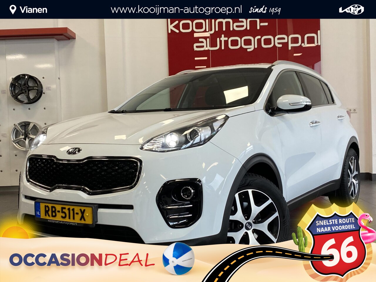Kia Sportage - 1.6 GDI DynamicLine Nederlandse auto, 1400KG trekgewicht, DAB, Navigatie, Nieuw Geleverd| - AutoWereld.nl