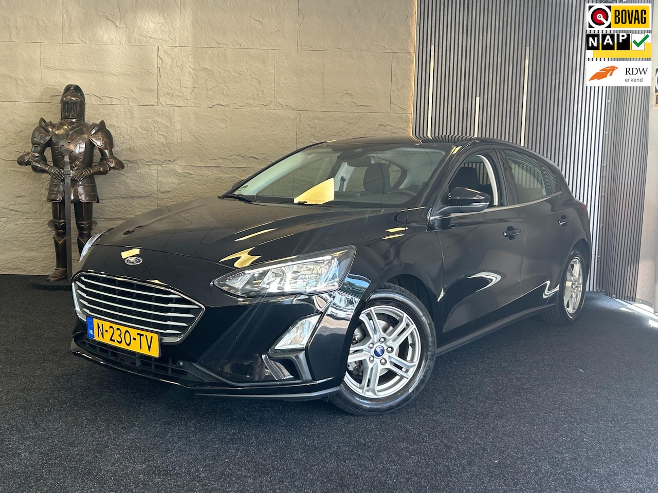 Ford Focus - 1.0 EcoBoost Hybrid Titanium X Business|GARANTIE|TREKHAAK|1E EIG|AIRCO|NAVI| - AutoWereld.nl