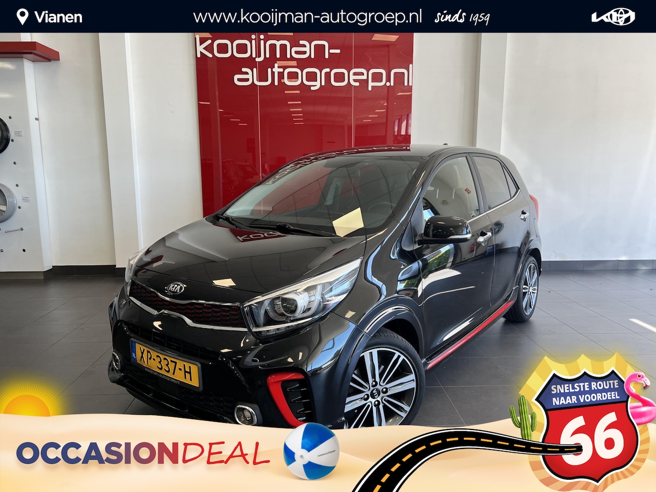 Kia Picanto - 1.0 T-GDI GT-Line 1.0 T-GDI GT-Line, 100 PK - AutoWereld.nl