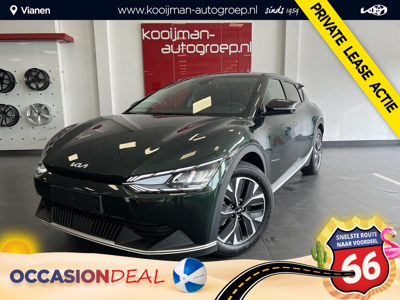 Kia EV6 - Air 58 kWh ,Nieuwe auto, Direct Leverbaar ! Inclusief Gratis Laadpaal!! Private lease Prij - AutoWereld.nl