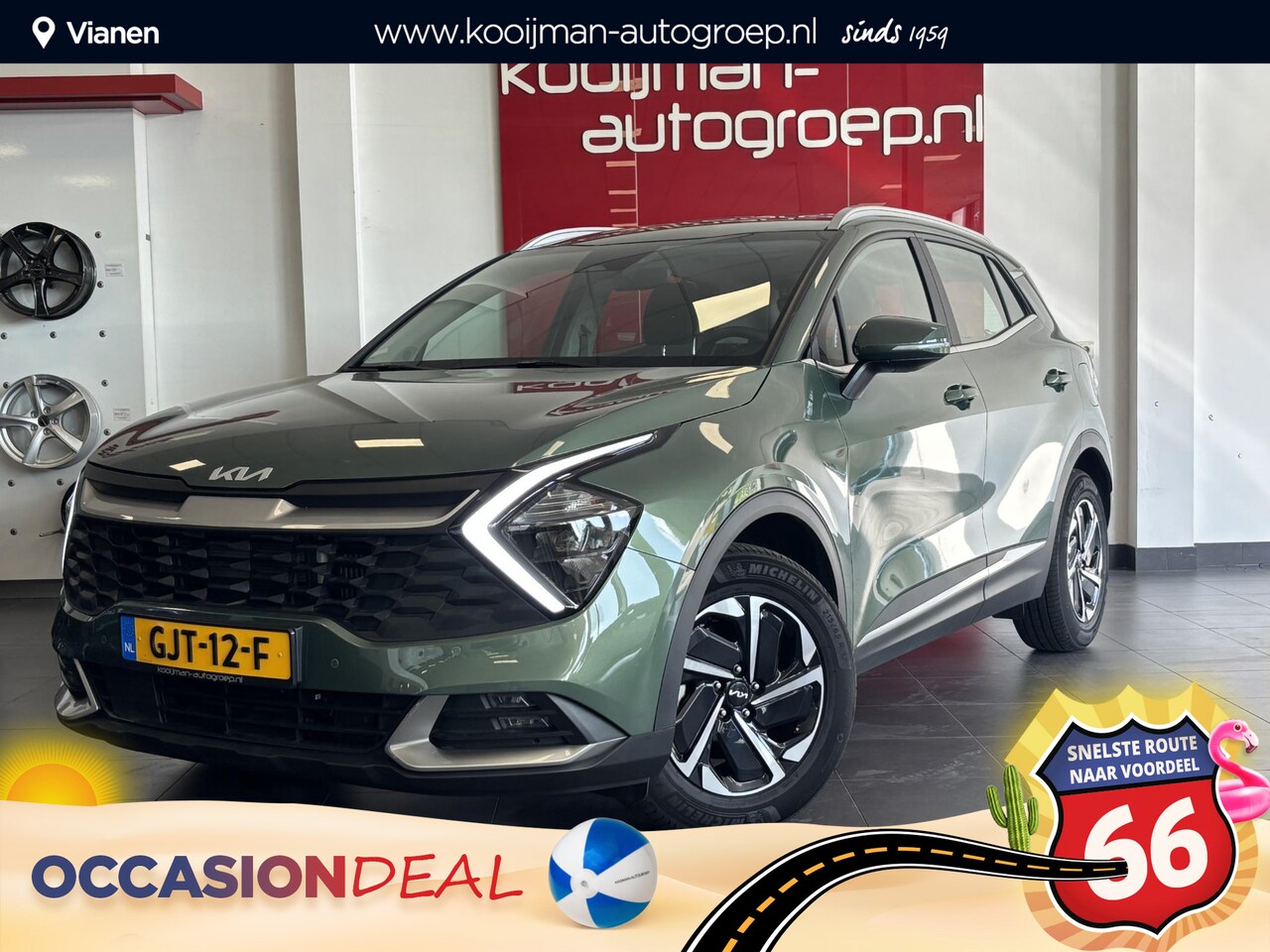 Kia Sportage - 1.6 T-GDi Hybrid DynamicLine 1.6 T-GDi Hybrid DynamicLine - AutoWereld.nl