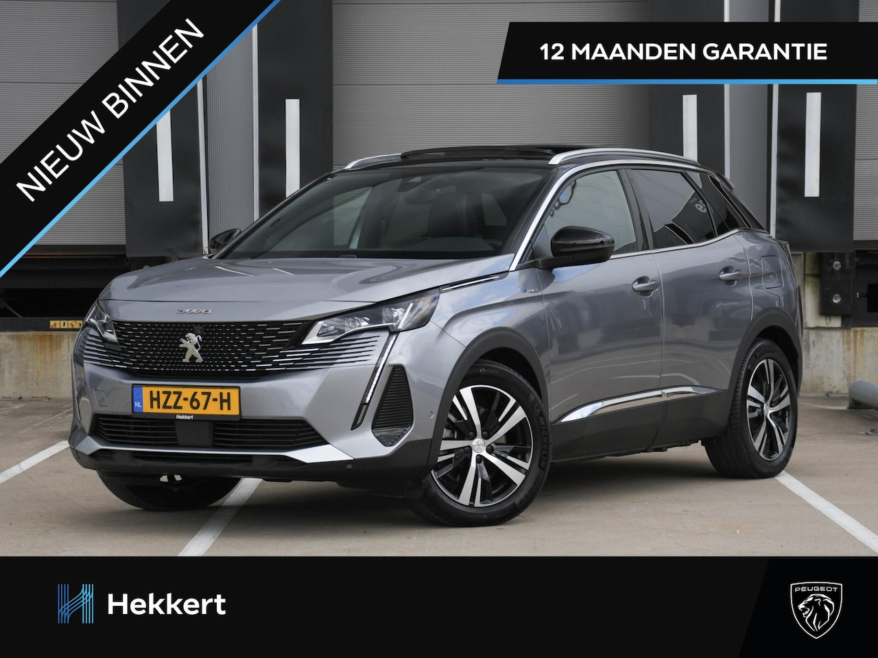 Peugeot 3008 - GT 1.6 HYbrid4 300pk Automaat PANO-DAK | ADAP. CRUISE | CAMERA VOOR + ACHTER | ELEK. ACHTE - AutoWereld.nl