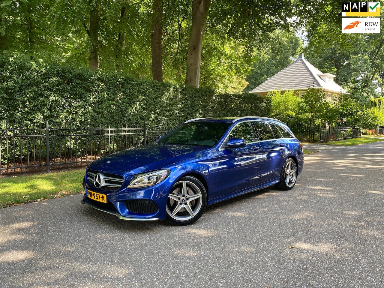 Mercedes-Benz C-klasse Estate - 180 Amg Pakket, Leer, Camera - AutoWereld.nl