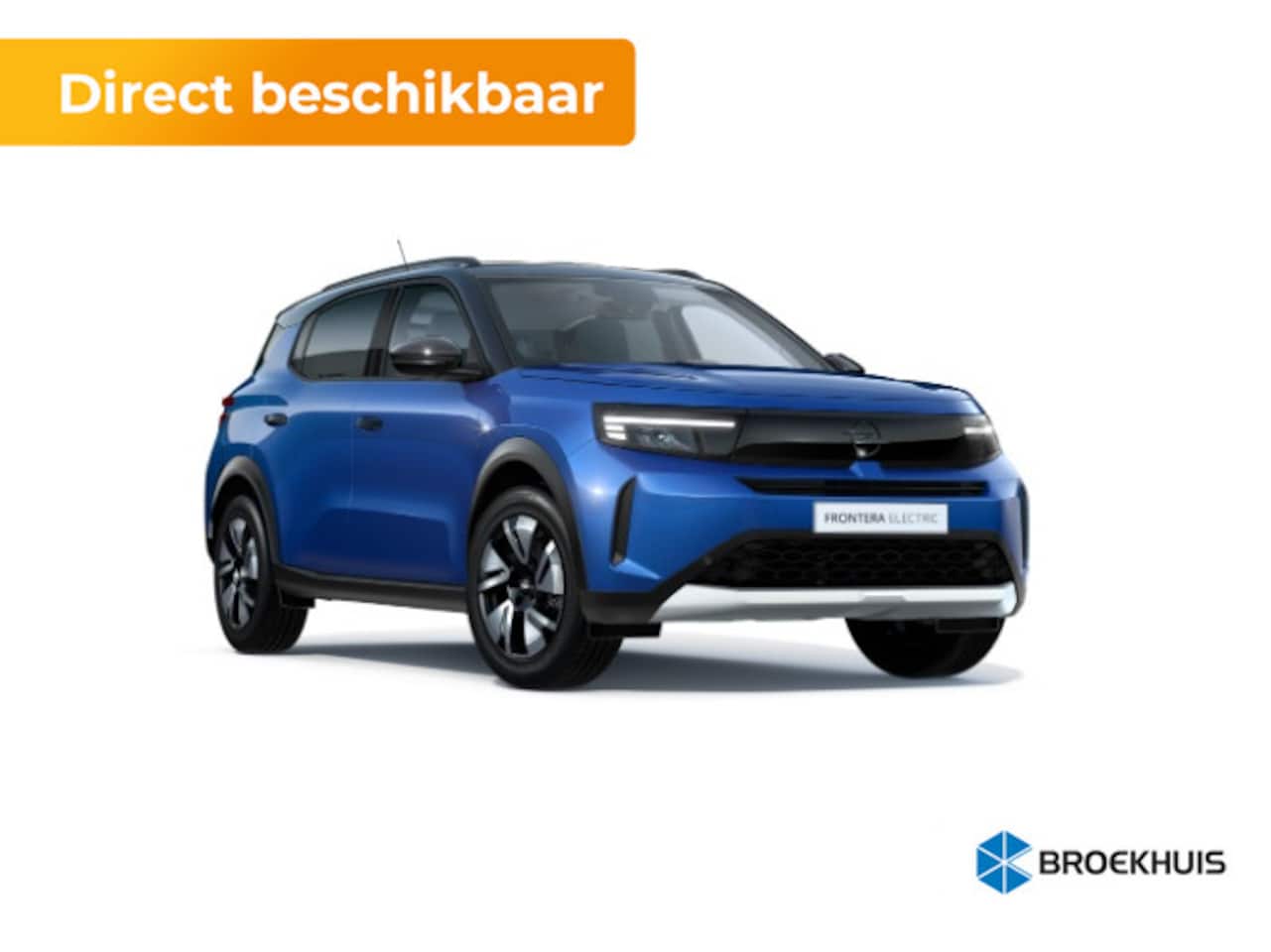 Opel Frontera - GS - Electric | 11 kW boordlader | 17" Lichtmetalen velgen in Zwart met 215/60 R17 banden - AutoWereld.nl
