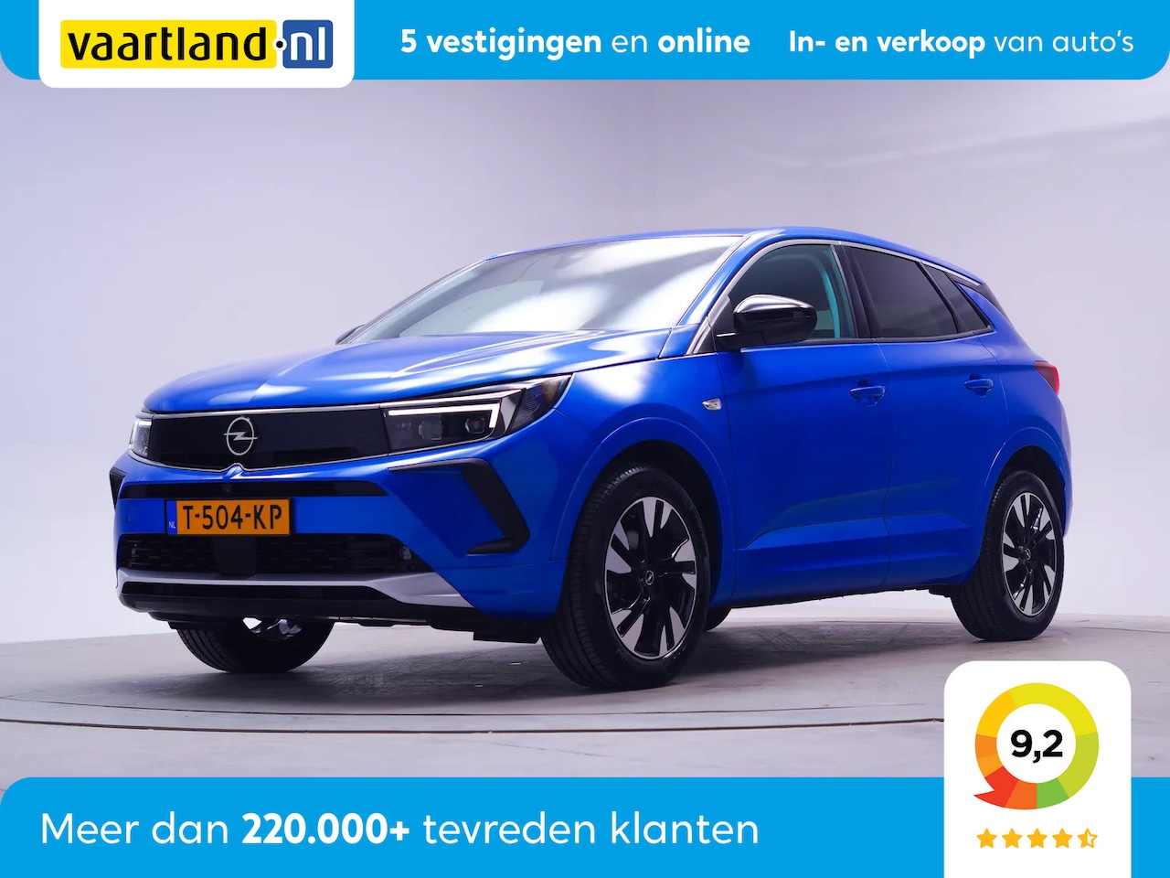 Opel Grandland - 1.2 Turbo Business Elegance Aut. [ Navi Camera Stoelverwarming ] - AutoWereld.nl