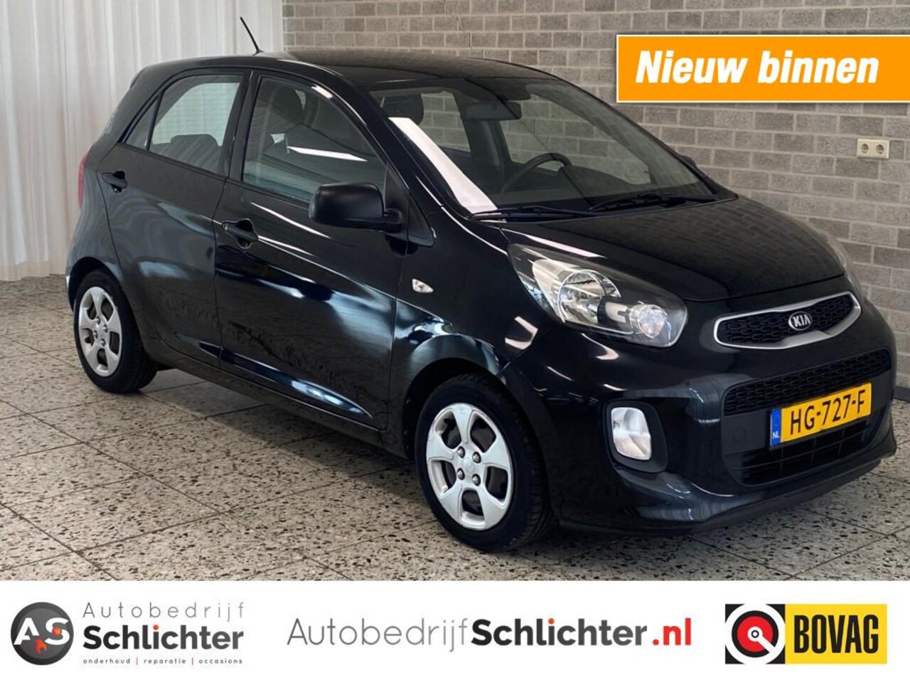 Kia Picanto - 1.0 EconomyPlusLine Airco/Radio-CD/Start-Stop/C.V. - AutoWereld.nl