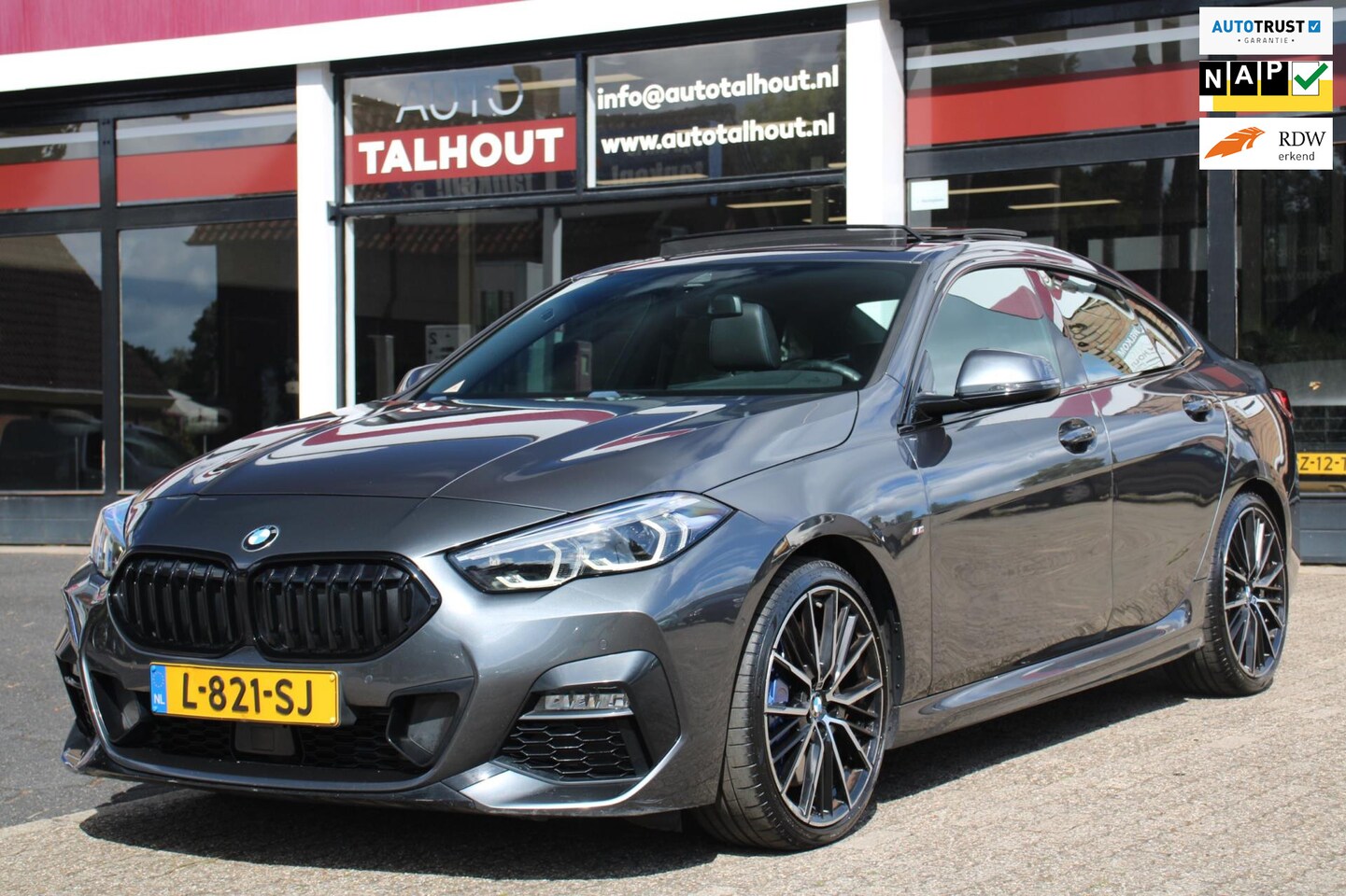 BMW 2-serie Gran Coupé - 218i M-Sport - PANORAMADAK, CAMERA, ACC, STUURVERWARMING, DAB RADIO - AutoWereld.nl