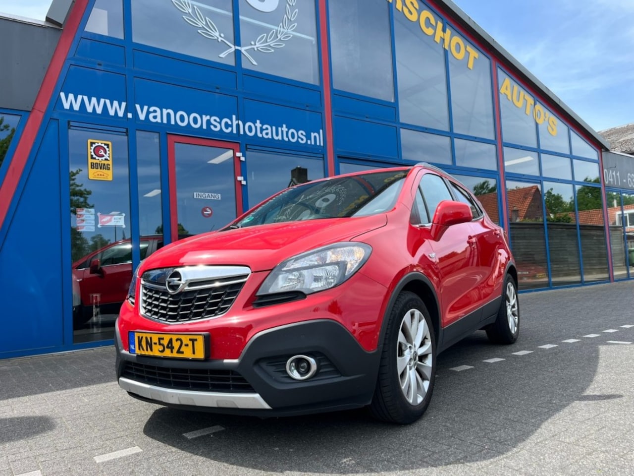Opel Mokka - 1.4 140pk Navi Carplay Camera Leer Airco(ECC) - AutoWereld.nl